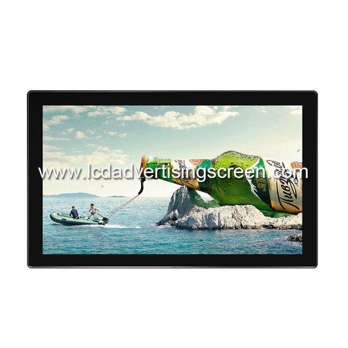 Full HD Indoor Advertising Screen Wall Hanging Black Colour TFT 1920*1080