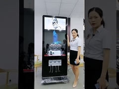 55'' LCD panel charging module lcd display with android wifi indoor advertising charging monitor