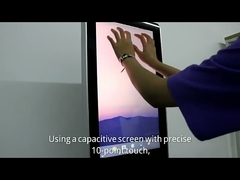 21.5 inch touch screen lcd advertising players