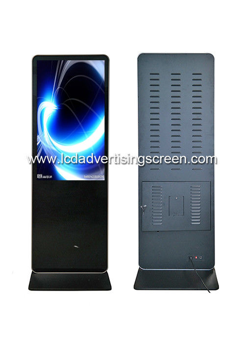 55 Inch Standing LCD Advertising Display Totem Media Player TFT Type
