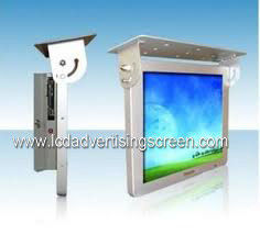 27'' Lcd Media Advertising Player Small Screen For Bus Display Fanless