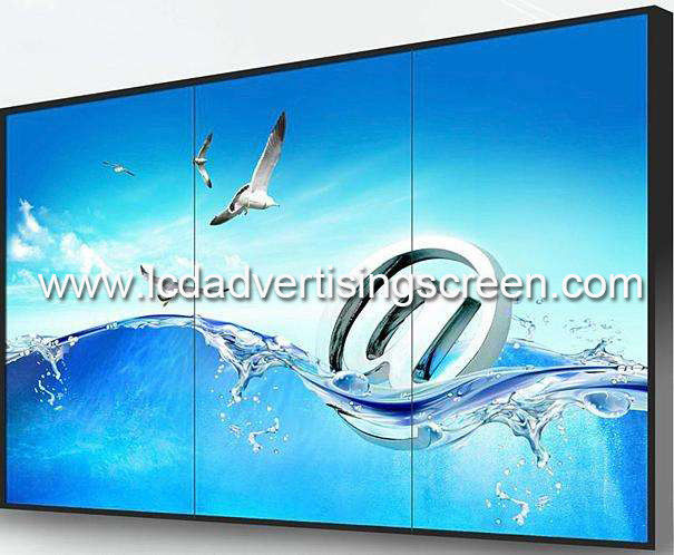 55 Inch Video Wall Vertical Screen Display 1.8mm Bezel  LCD Splicing