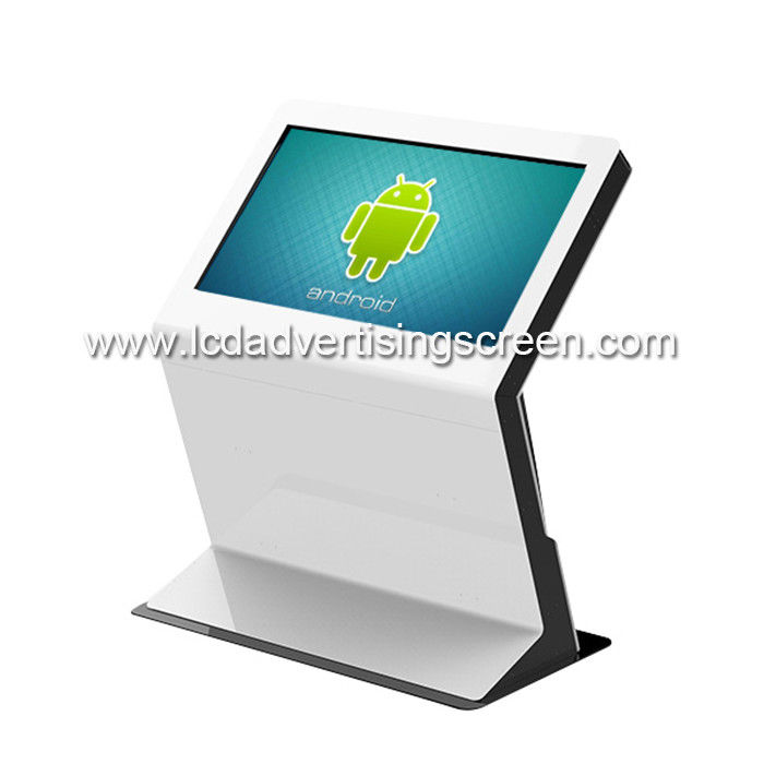 43 Inch PC System LCD PCAP Touch Screen Display Stand with 4G