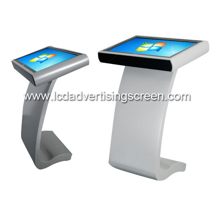 Shopping Mall 18.5 Inch Small Size LCD Capacitive Touch Table Kiosk Display