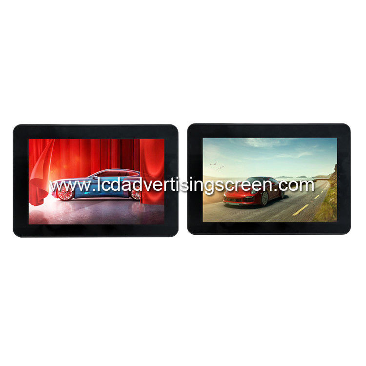 Advertising Digital Bus Digital Signage 4G Headrest Taxi Screen 1366 * 768 Resolution