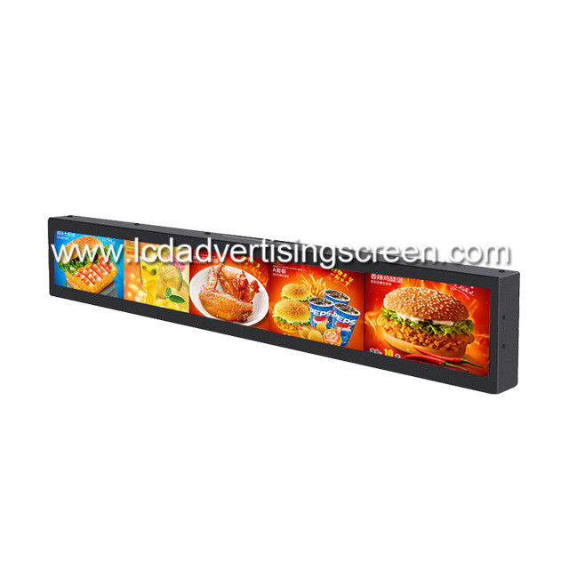 Wall Hanging TFT 10w 400 Cd/M2 Lcd Bar Display