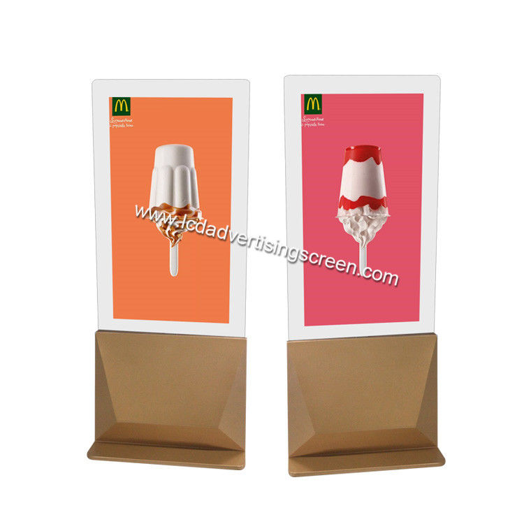 Vertical Double Sided OLED Advertising Display