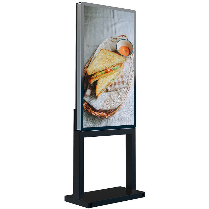 43 Inch 2500nits AIO Android Floor Standing Kiosk RAM 2G ROM 8G