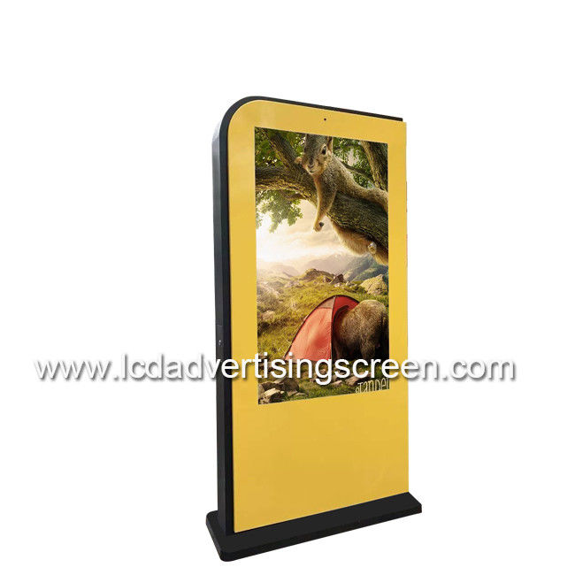 Outdoor WiFi 3G 4G 2500cd/M2 55in LCD Digital Signage